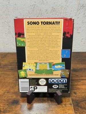 NES Jurassic Park con scatola