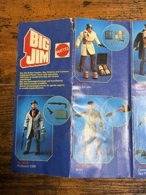 Mini catalogo Mattel Big Jim