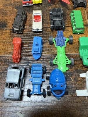 Lotto macchinine mini in plastica