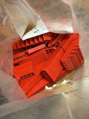 LEGO sfuso 1,2 kg vintage