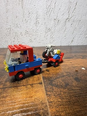 LEGO 6654 trasporto moto incompleto
