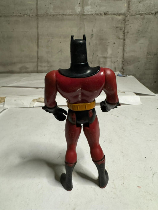 DC Comics Batman Animated Series Red Suit 5" Action Figure 1993 Kenner Used