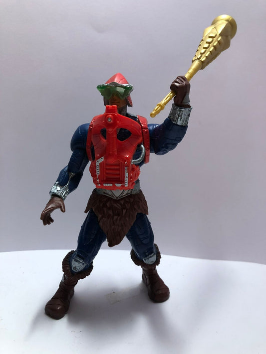 2002 SERIE moderno Motu He-Man Masters of the Universe Mekaneck Figure MOC CARD
