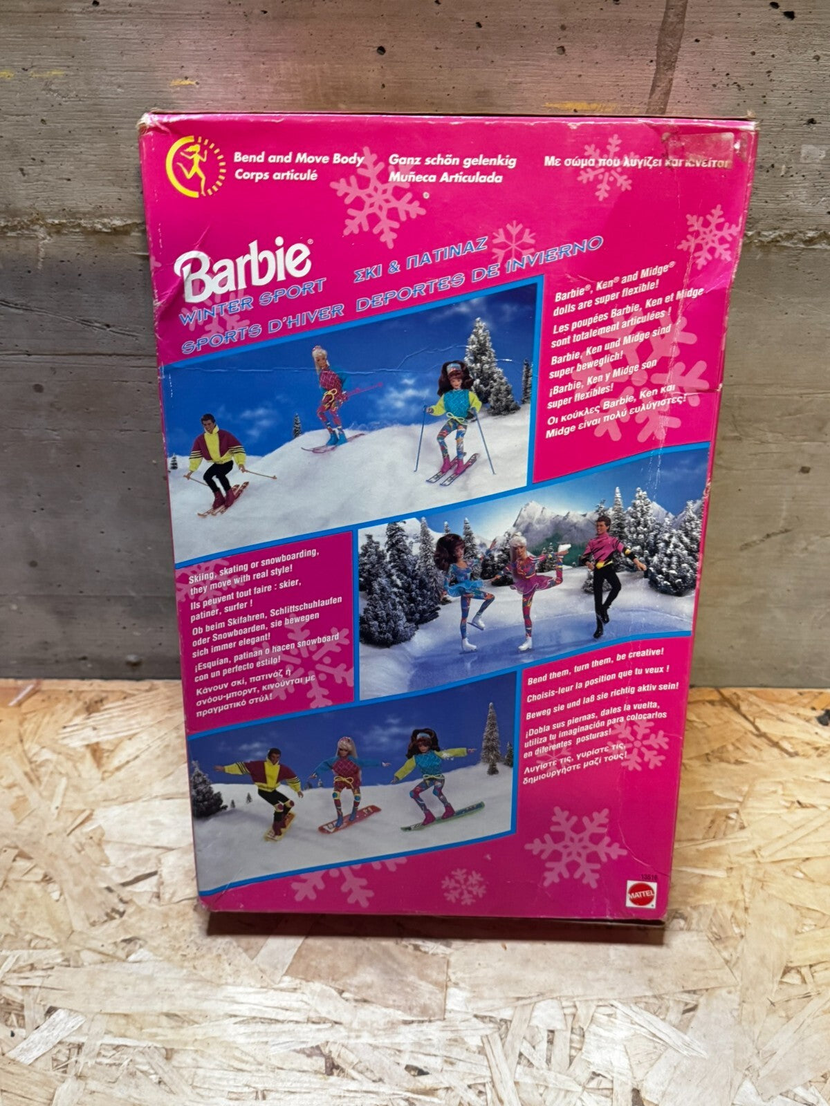 BARBIE SPORTS D'HIVER — WINTER SPORT - 1994 - BOITE NEUVE