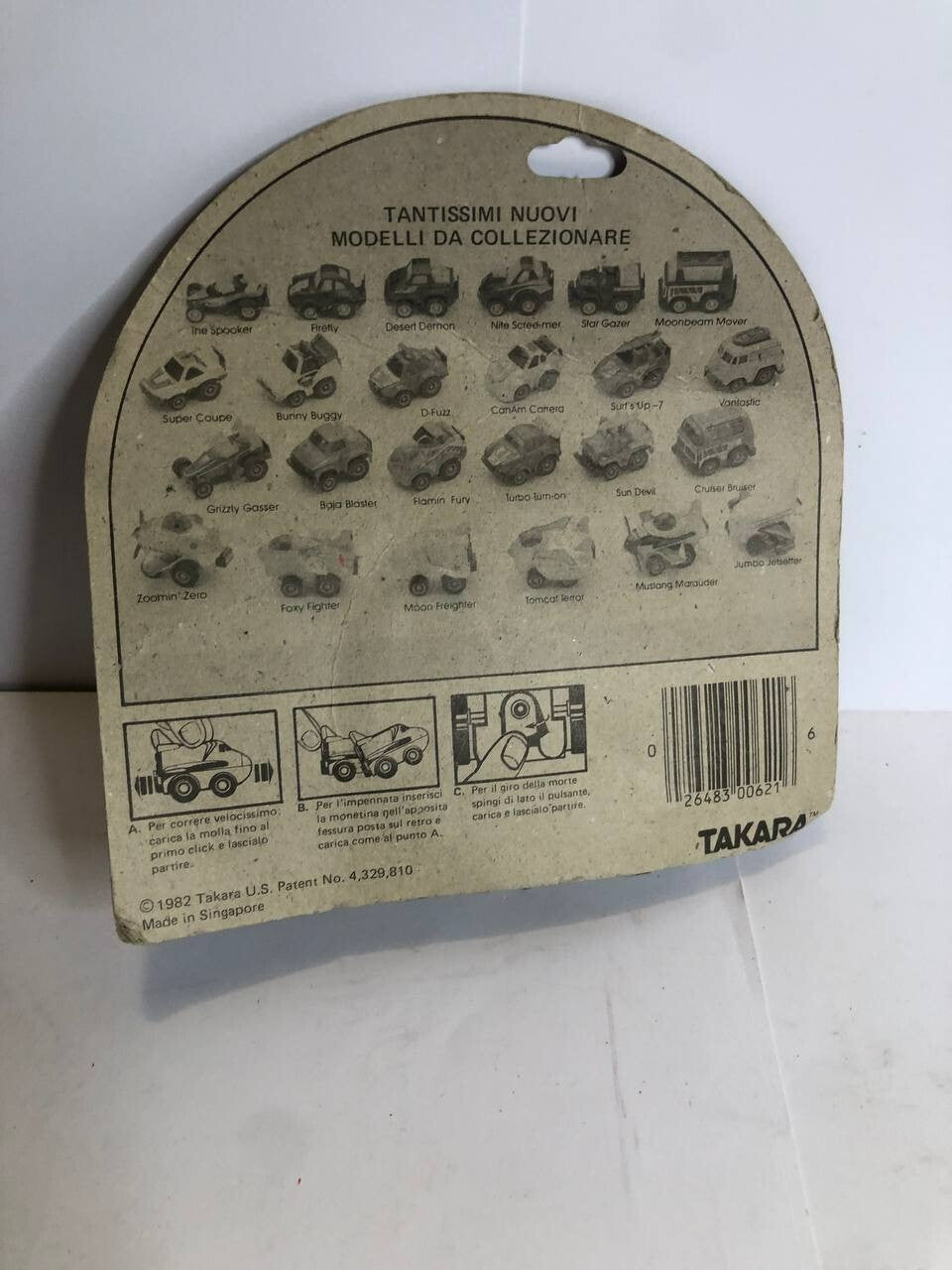 TAKARA PENNY PLANES Penny Racers - Giro della Morte - 621 Sigillato MISB MOC NEW