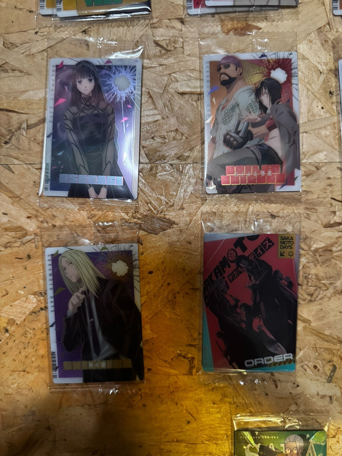 set SAKAMOTO DAYS senza wafer 2024 non completa