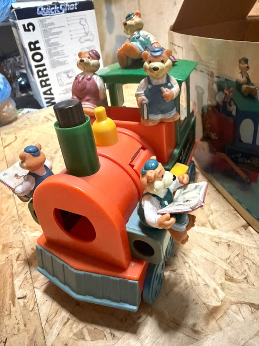 the teddy train set scrivania incompleto