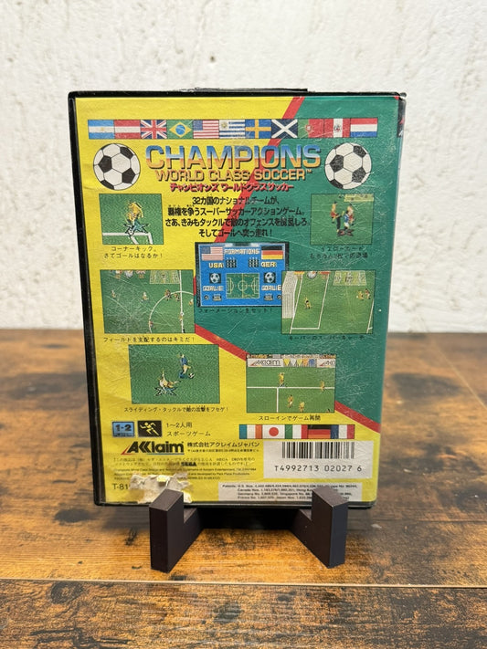 Champions World Class Soccer Mega Drive JAP - foto 2