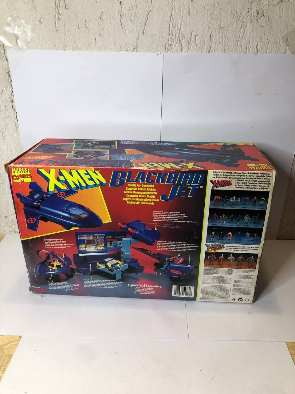 X-MEN BLACKBIRD JET MARVEL COMICS TYCO 1994 DEADSTOCK #49400.20 no TOY BIZ
