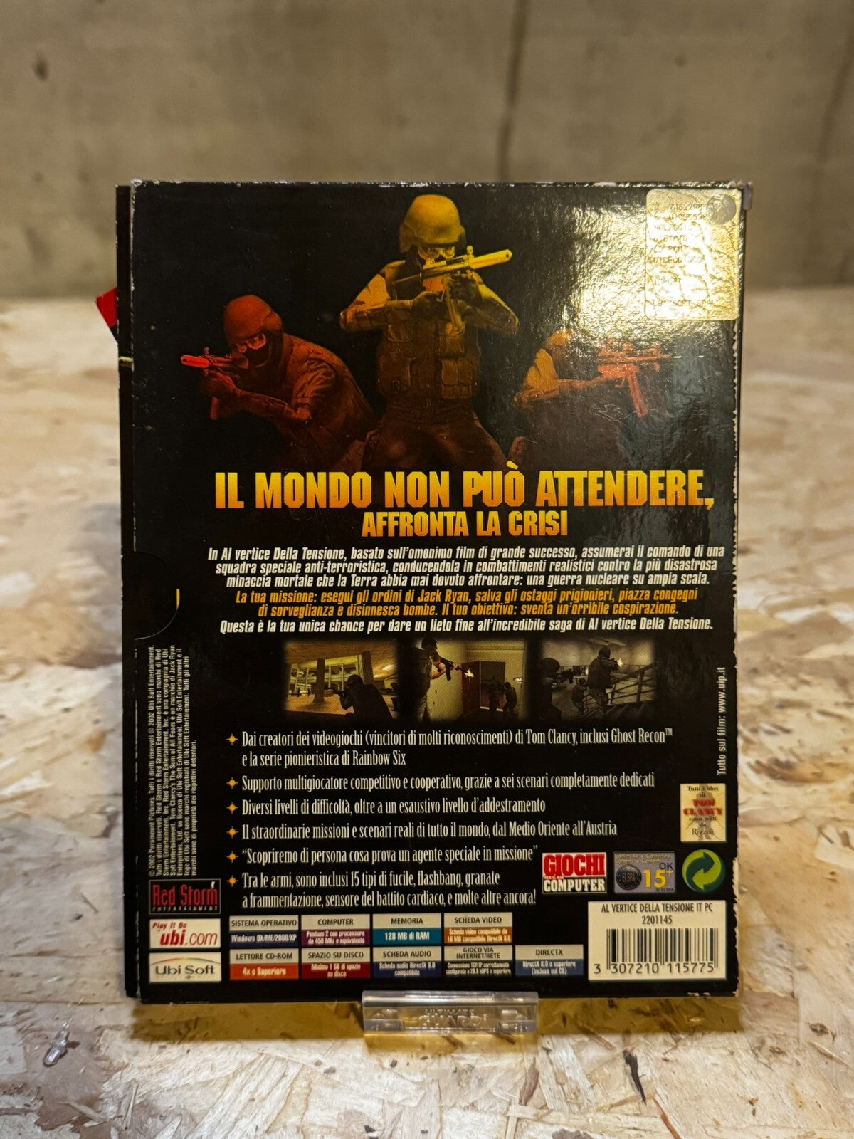 AL vertice della tensione. Paramount. Ubi soft. PC CD-Rom