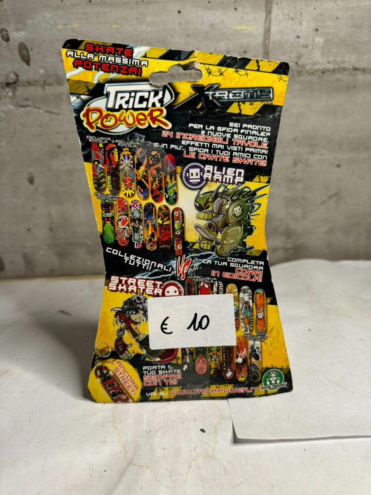 Finger Skateboard - Trick Power Xtreme - Nuovo NRFB Giochi Preziosi