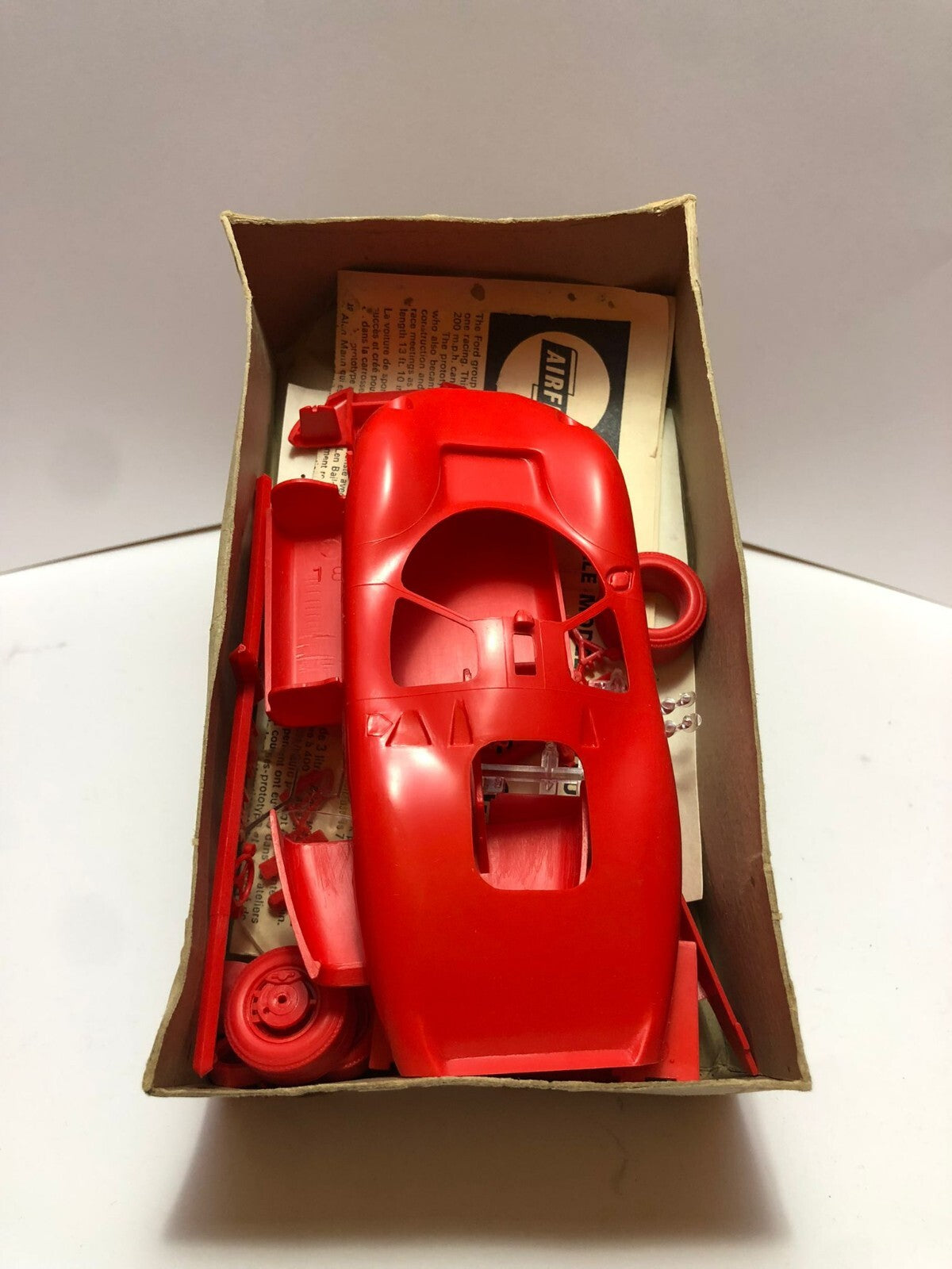 Rare Airfix- 32 Scale Ford 3 Litre GT Model Kit Series 2 - Part Built