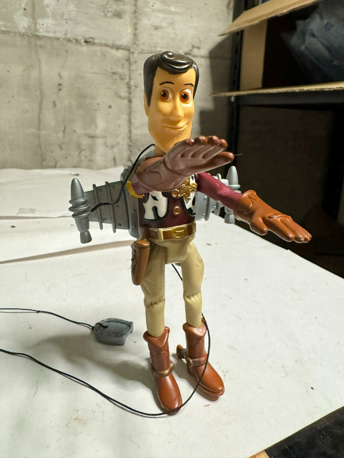 Flying Toy Story Woody With Jet Pack
