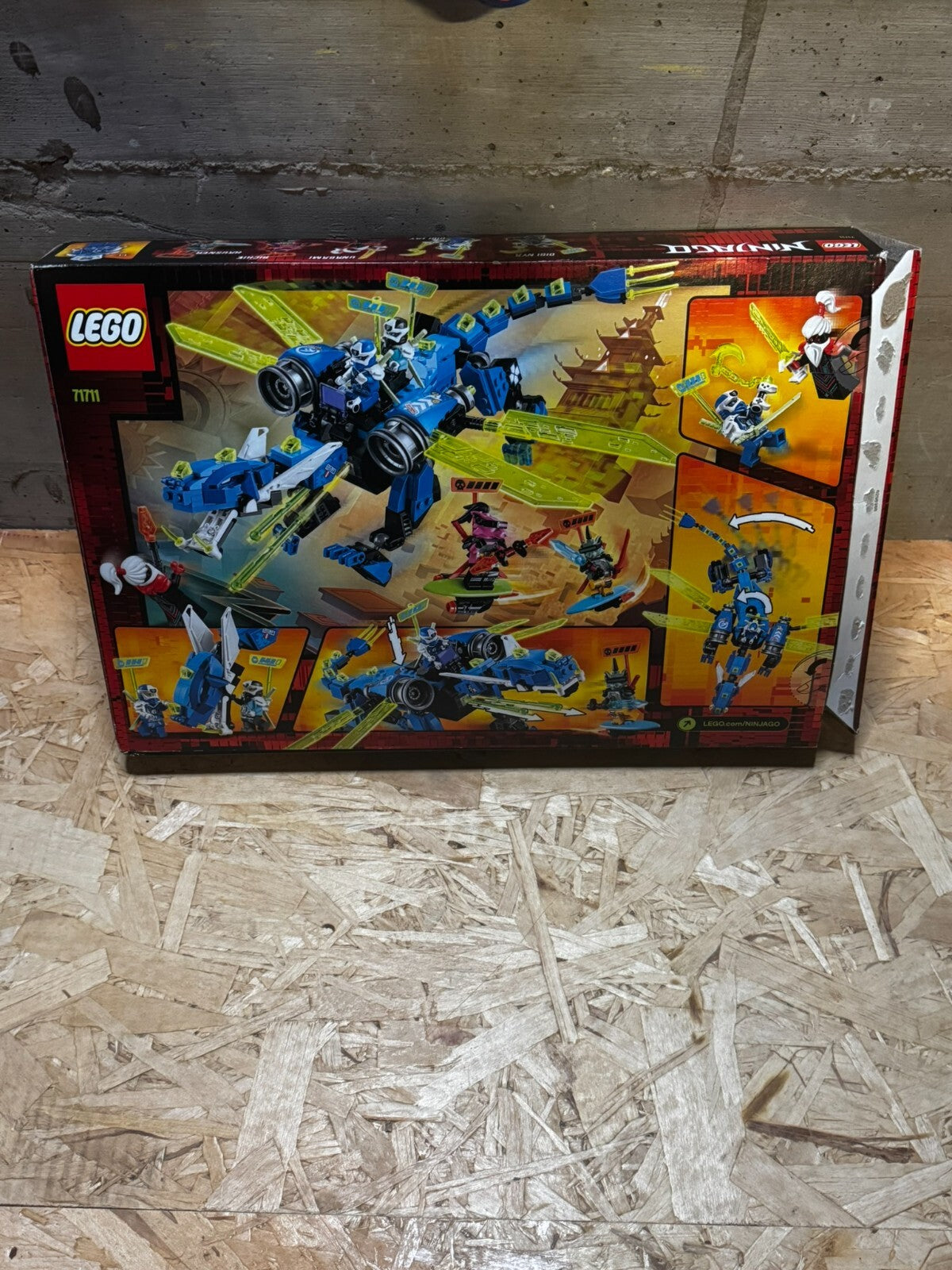 LEGO 71711 - Il Cyber Drago di Ninjago Jay - con Minifigure Jay, Nya e Unagami