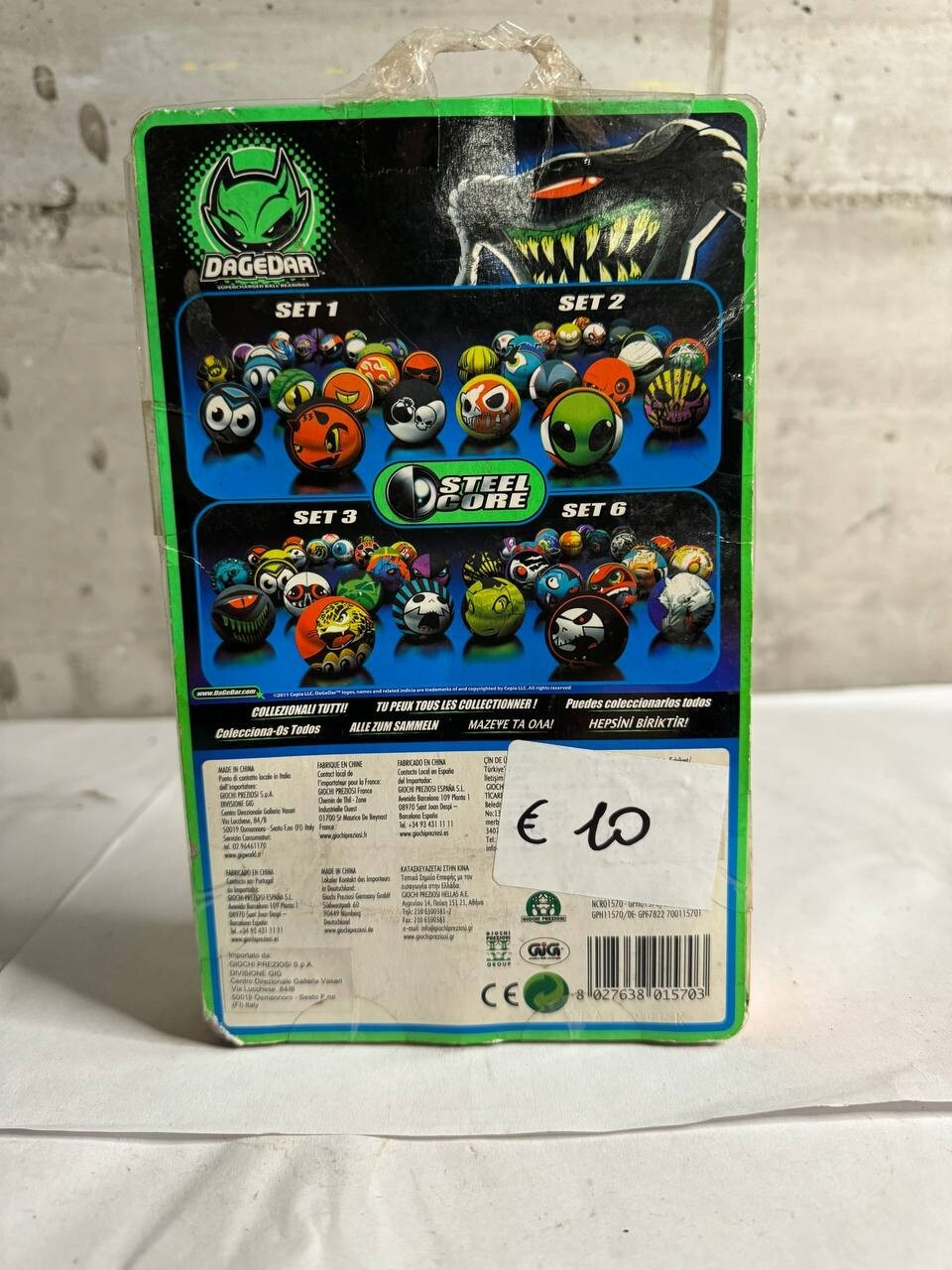DAGEDAR 2 SFERE SUPERPOTENZIATE DA COLLEZIONE - GIOCHI PREZIOSI NUOVO IMBALLATO