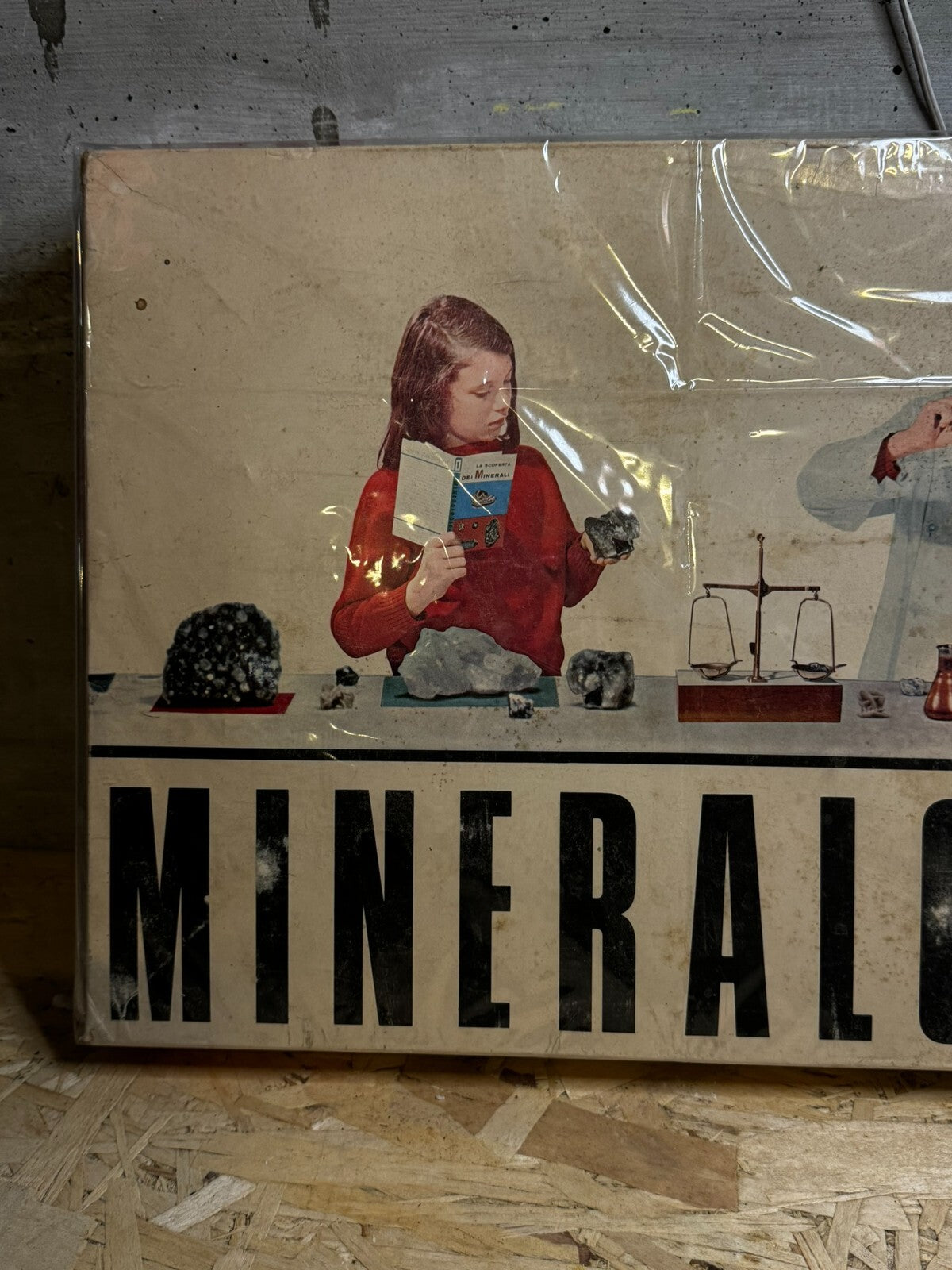 Vintage Anni 80 Mineralogia Set 1 Art. 701 Giocattoli Lanciano Milano 🇮🇹