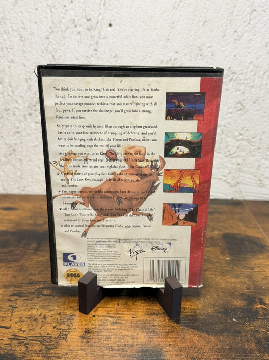 The Lion King Sega Genesis NTSC USA - foto 2