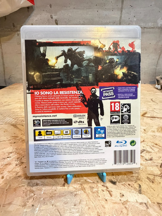 RESISTANCE 3 - Sony Playstation 3 - PS3 - PAL ITA - COMPLETO