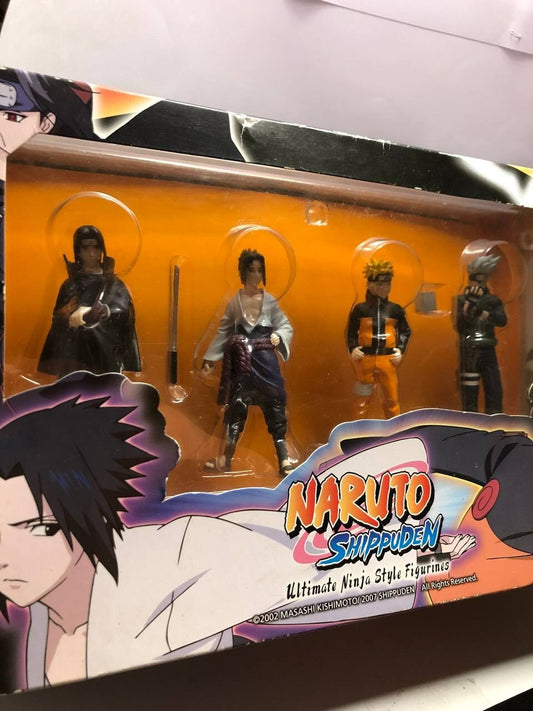 Naruto Shippuden Ultimate Ninja Style Figurines box BANDAI NEW RAREST COLLECTORS