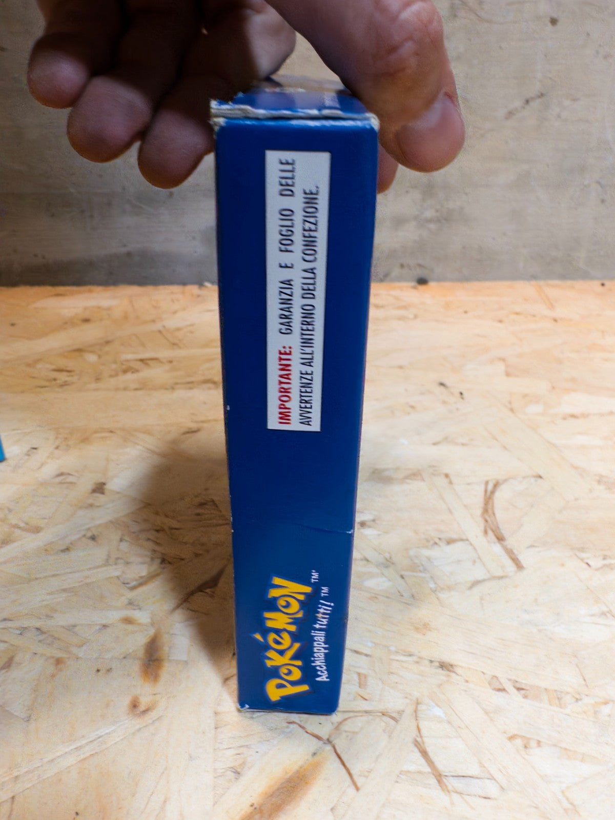 Pokemon Versione Blu Nintendo Gameboy ITA Italiano NON COMPLETO