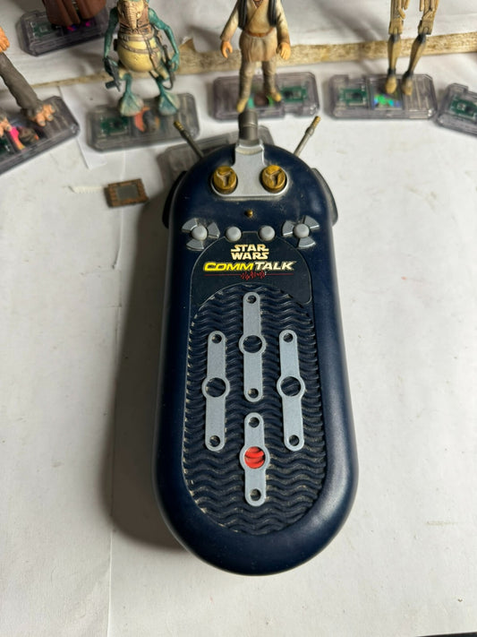 Lotto figure star wars commtalk + 8 personaggi