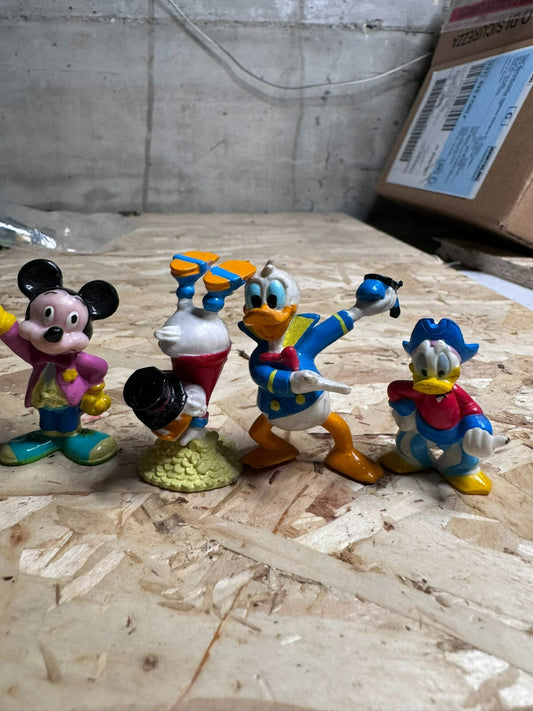 DISNEY GADGETS TOPOLINO PAPERONE PAPERINO PUPAZZETTI ANNO 1992 3 USC. #1894/1896
