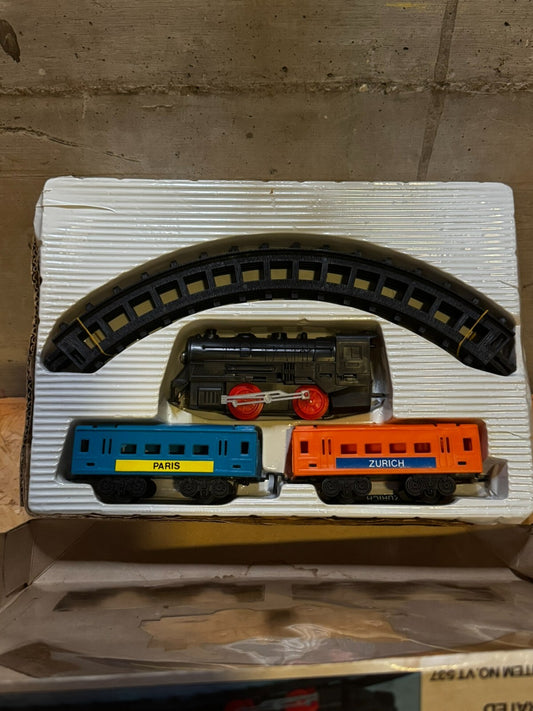 Treno giocattolo Midnight express train set
