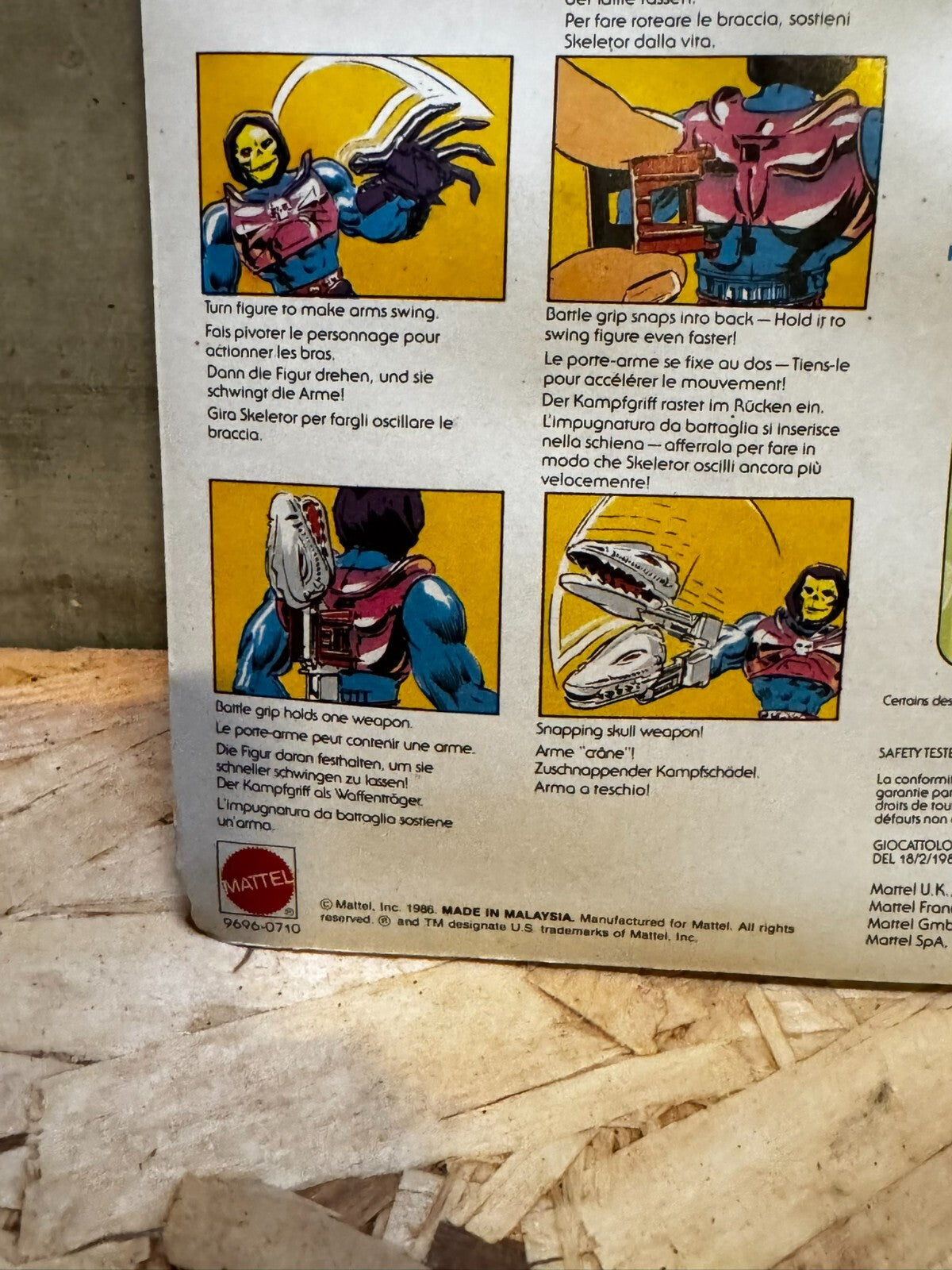 MOTU, Terror Claws Skeletor, Masters of the Universe, MOC, cardato, figura sigil