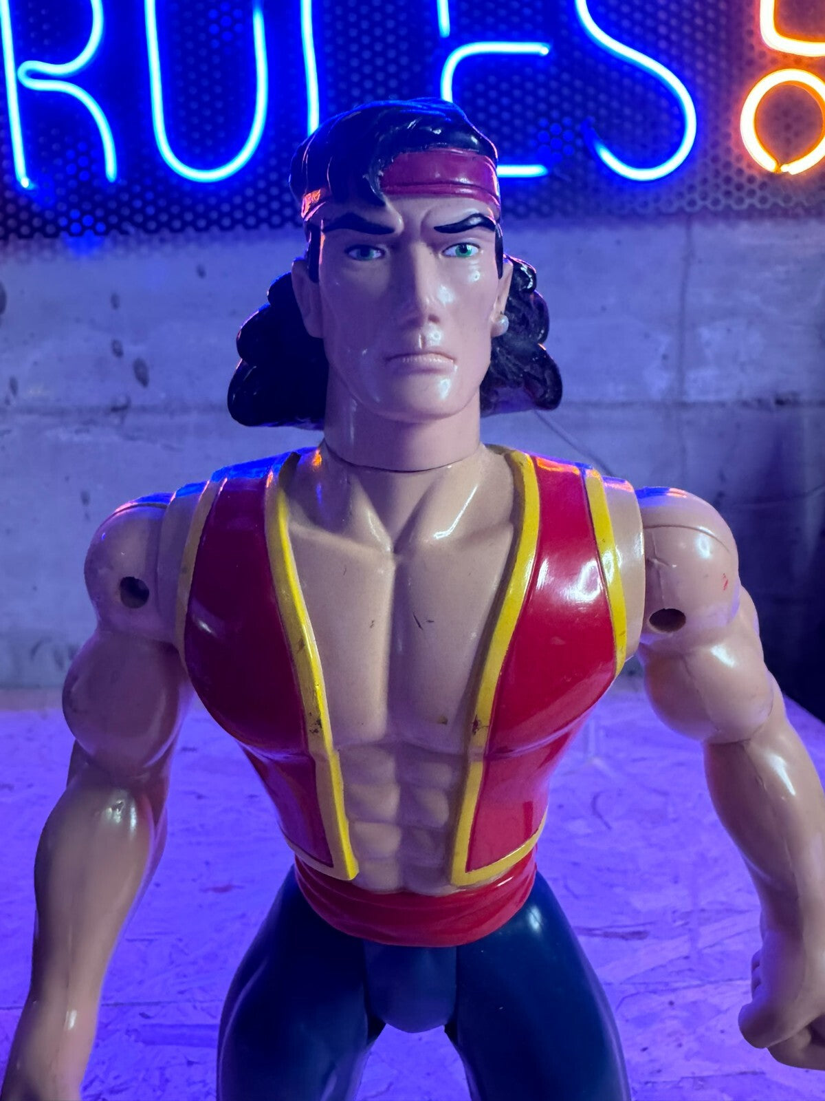 ACTION FIGURE FIGURINE SANDOKAN 30cm GIOCHI PREZIOSI 1998 VINTAGE