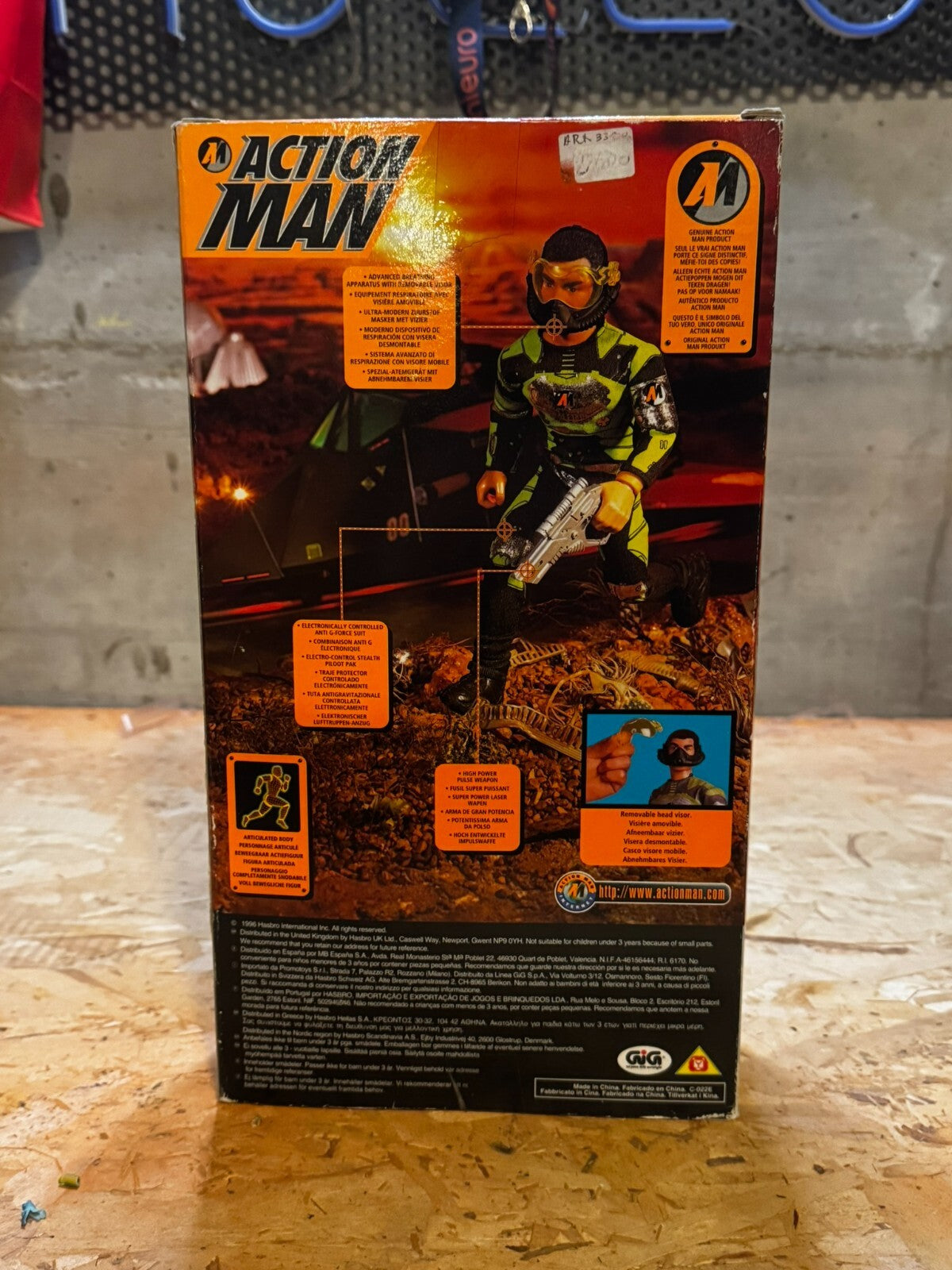 Action Man Jet Pilot by HASBRO Boxed