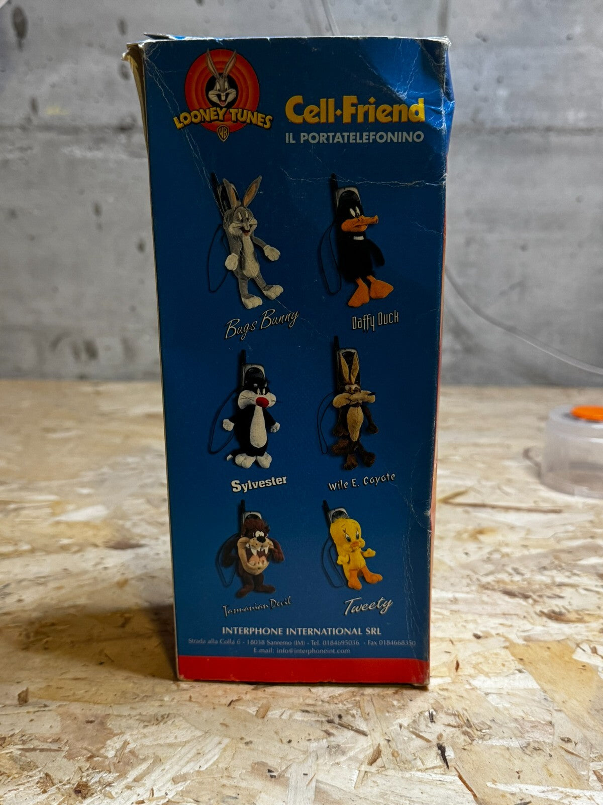 CELL- FRIEND LOONEY TUNES IL PORTATELEFONINO SIGILLATO VINTAGE BUGS BUNNY