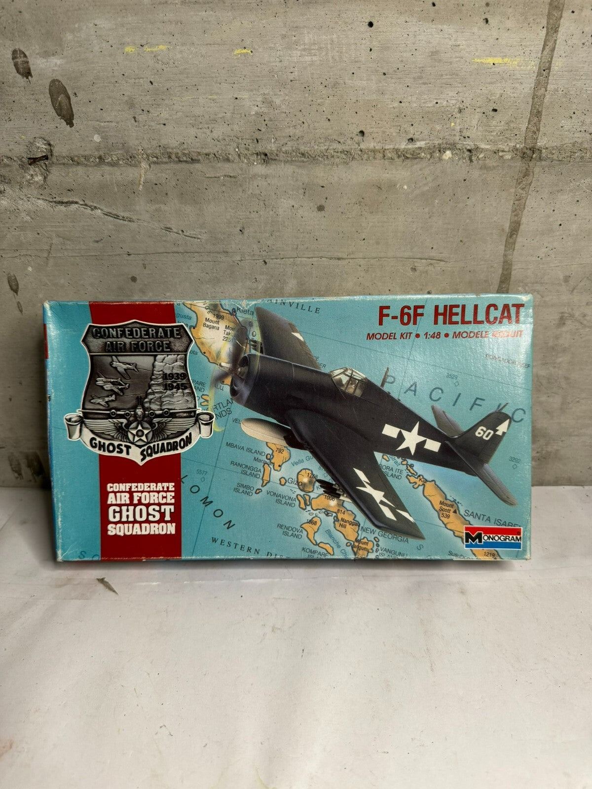 MONOGRAM F-6F HELLCAT GHOST SQUADRON KIT MODELLO AEREO