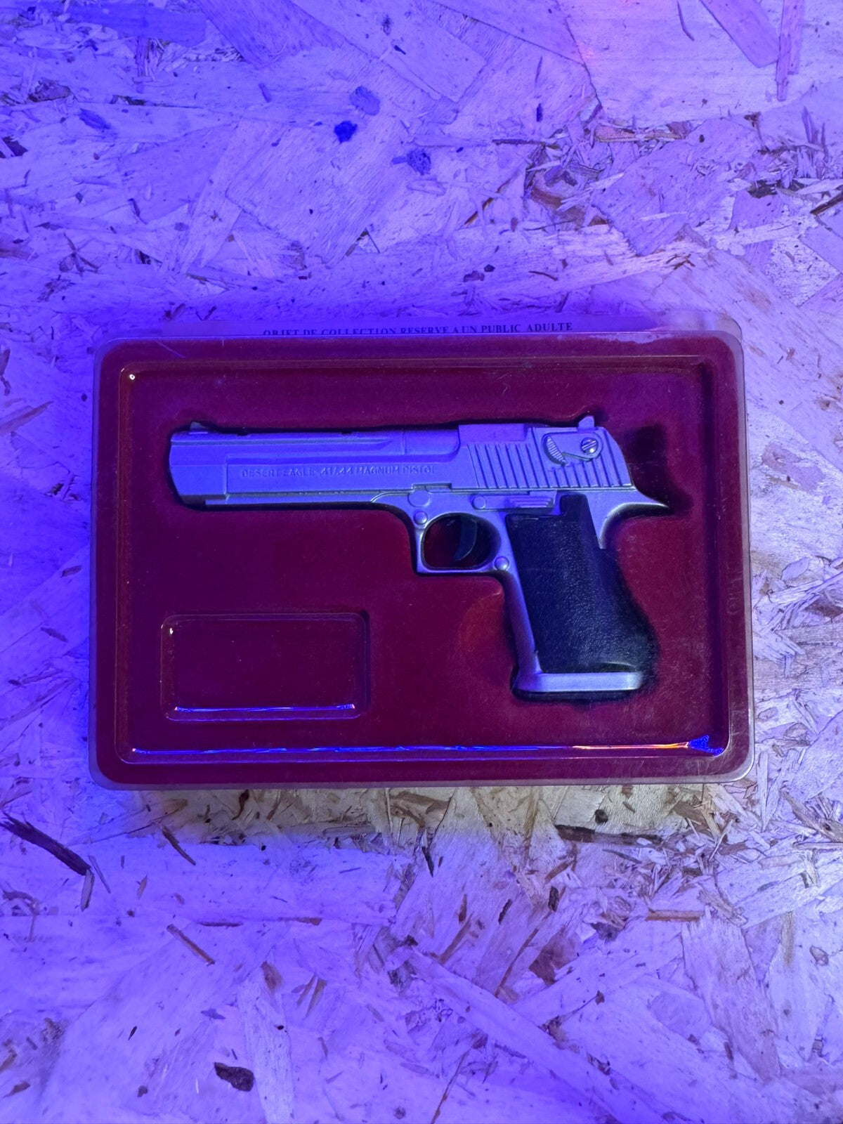 Replica modellino pistola - DESERT EAGLE - Collezione Fabbri scala 1 : 2,5 a