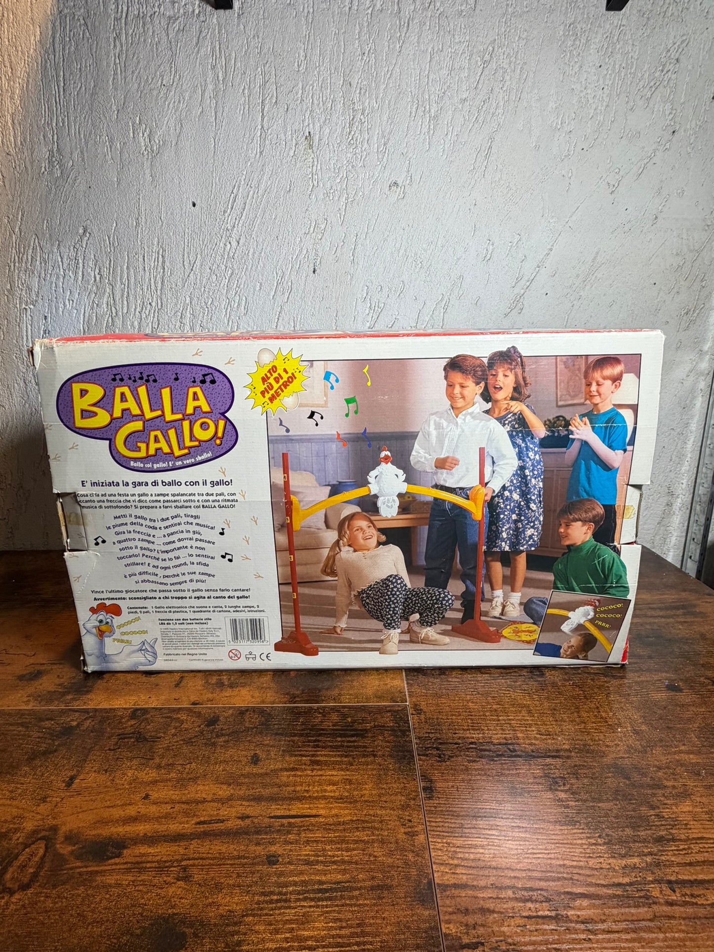 BALLA GALLO MB GIOCHI GIOCO DA TAVOLO 1995 ANNI 90 NEW VINTAGE