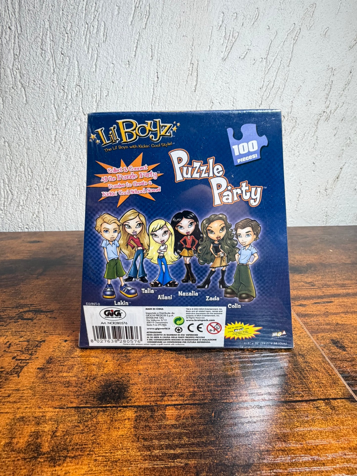 Puzzle Lil Boyz Colin 100 pezzi Lil Boyz puzzle festa età 4+ ragazzo Bratz