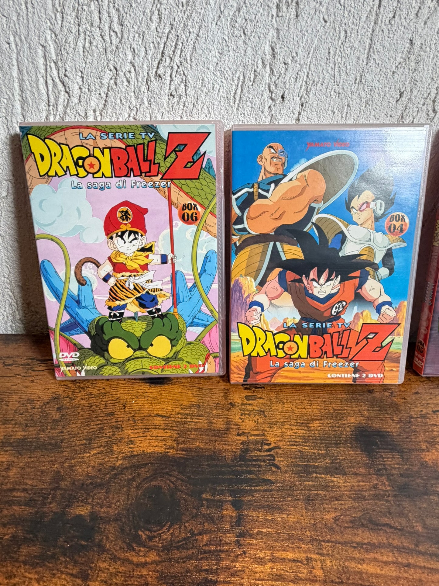 3 Dvd la serie tv Dragon Ball Z italiana con libretti