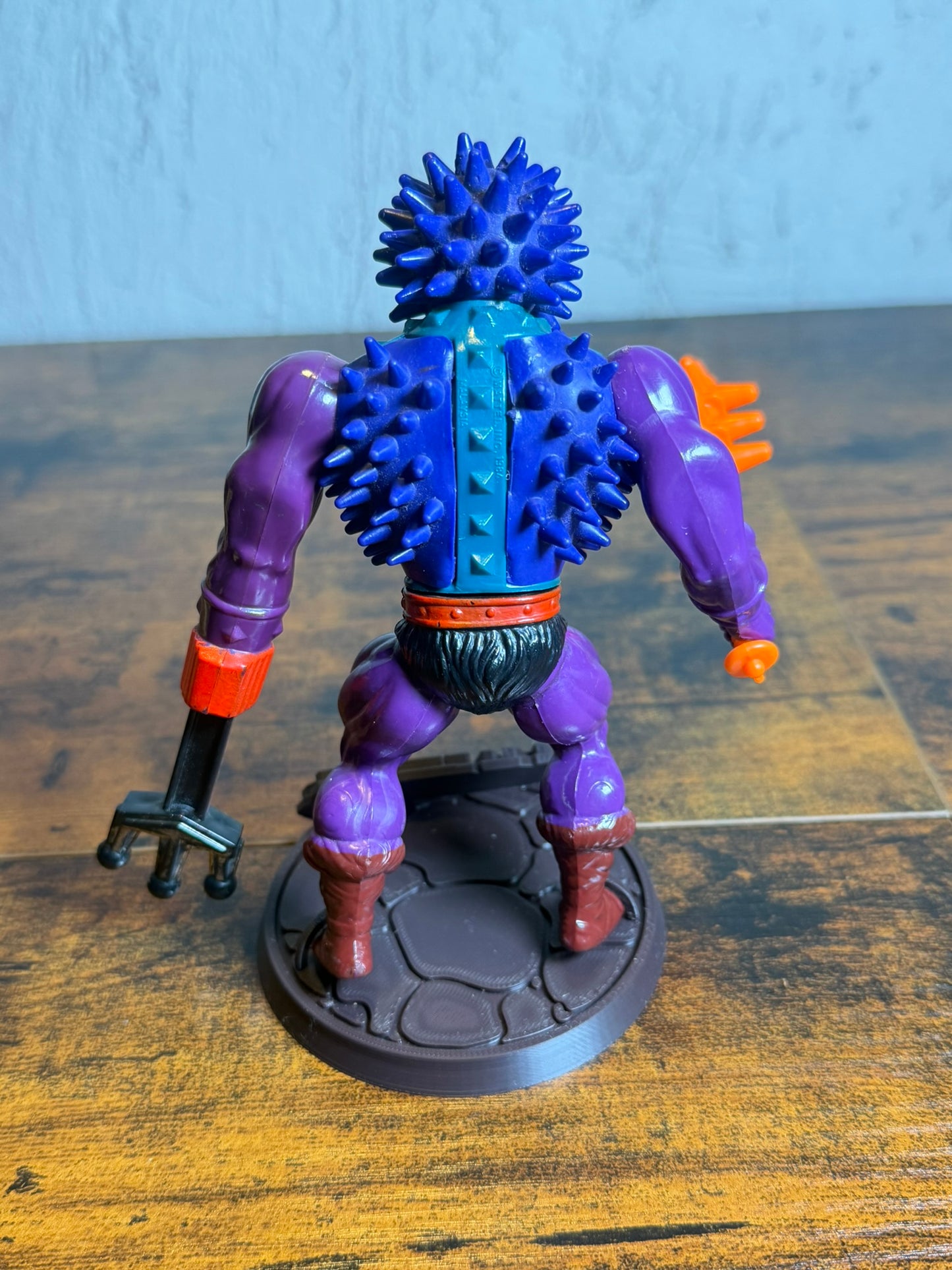 SPIKOR COMPLETO VINTAGE 1984 MOTU MALAYSIA MATTEL (base non inclusa)