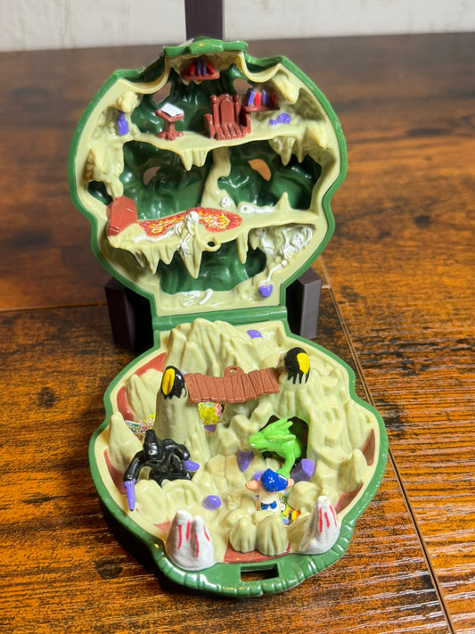MIGHTY MAX Doom Zone Serie 1 DOOM DRAGON 1992 BlueBird Mattel Incompleto
