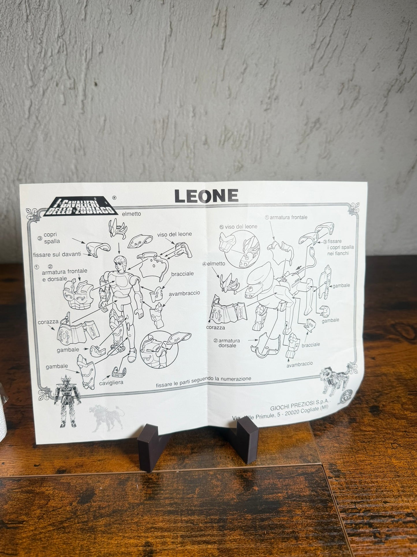 I Cavalieri dello Zodiaco - Leone - Giochi Preziosi (guarda bene le foto)