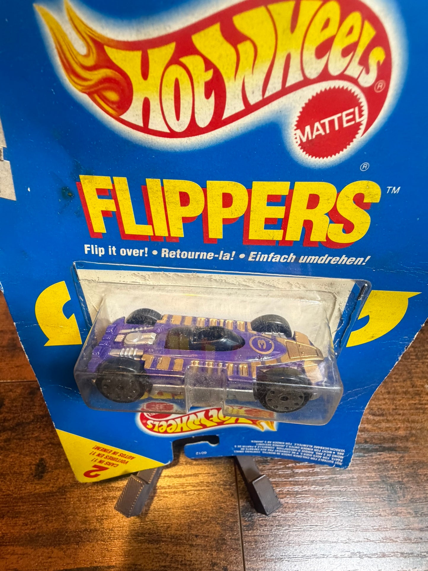 Voiture Miniature Hot Wheels Flippers Vintage Mattel 1989 6012 viola