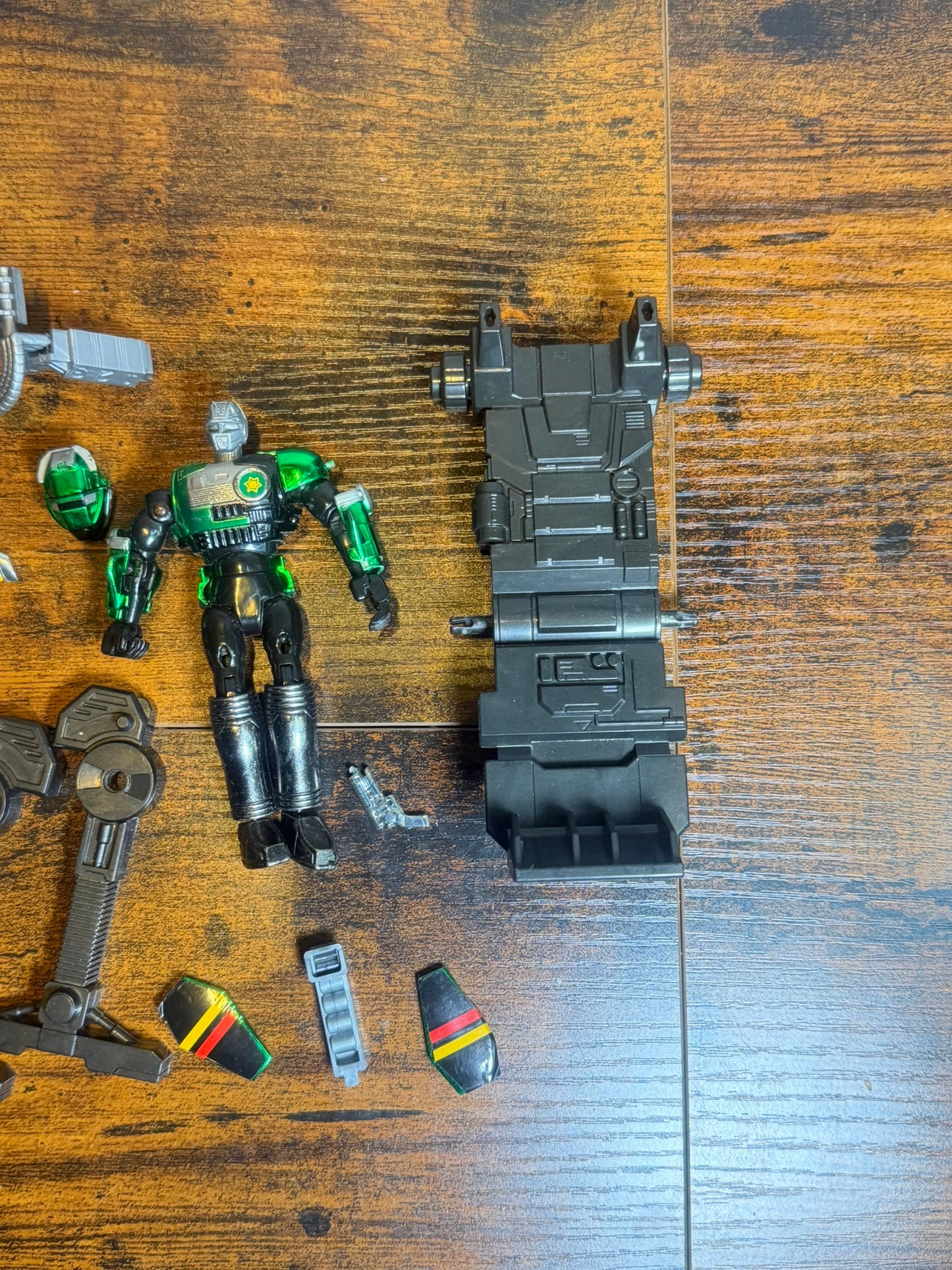 Bandai originale anni 90 WSP Winspector Walter Tector verde (incompleto)