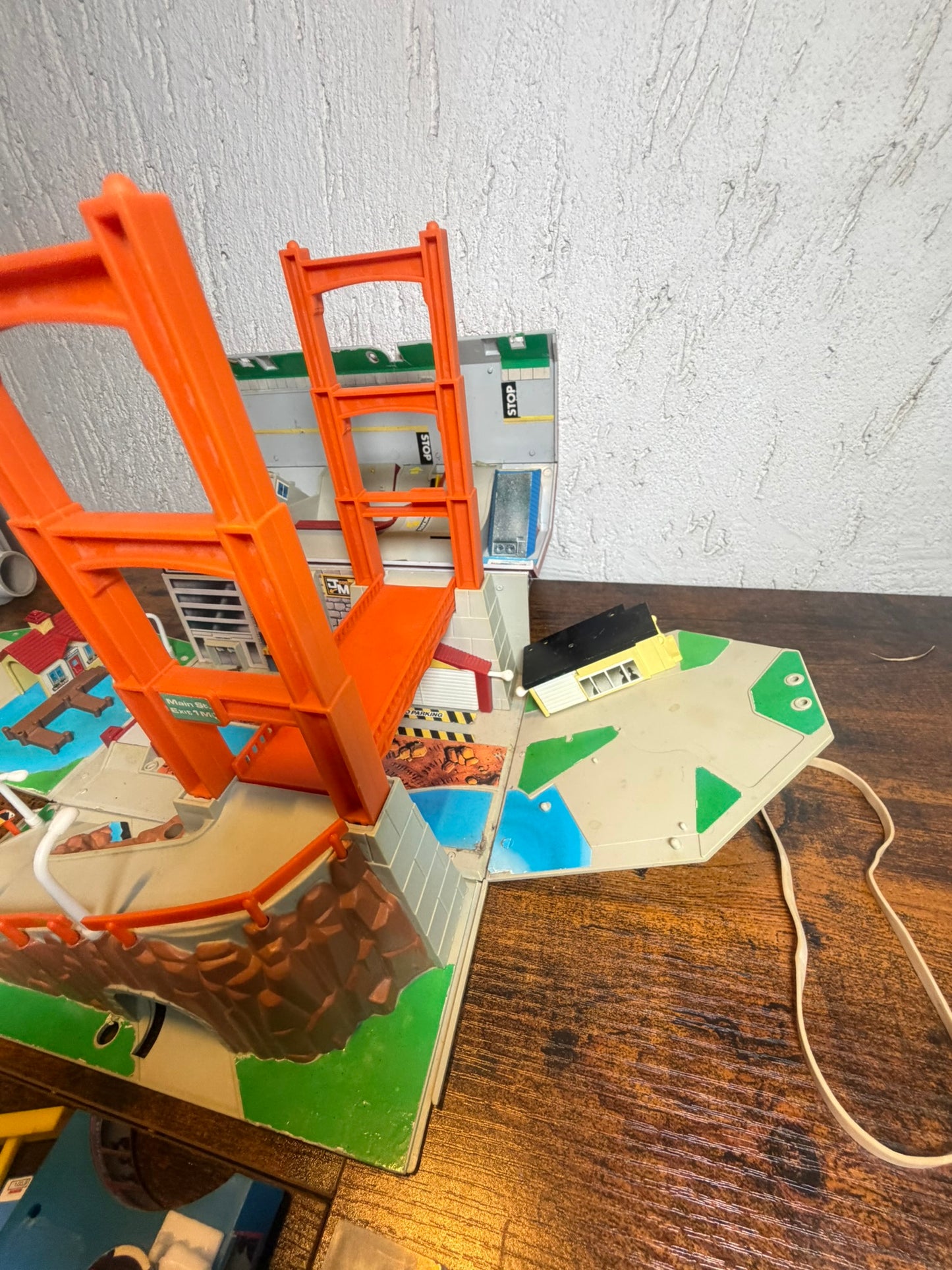 La Città Delle Micro Machines Gig Galoob Toys Cassetta Degli Attrezzi incompleto
