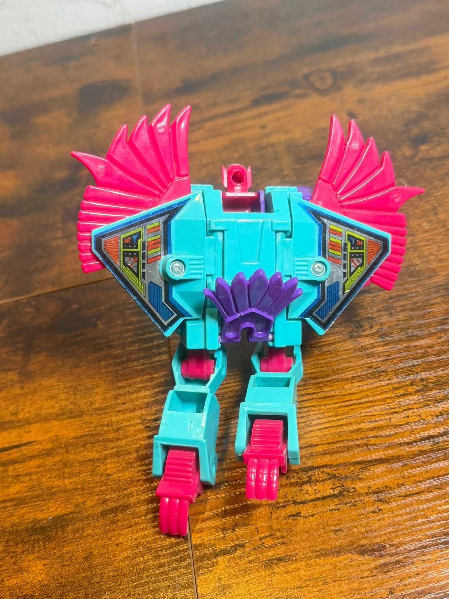 ROBO TRON 1992 Transformers knock off bootleg toy CIAN PURPLE RED color spada