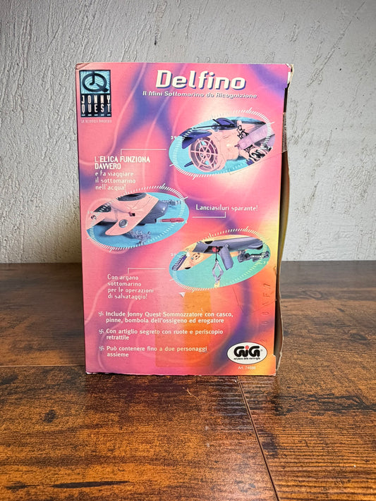 JONNY QUEST VINTAGE ACTION FIGURE DELFINO SOTTOMARINO PORPOISE 1996 GALOOB AF4