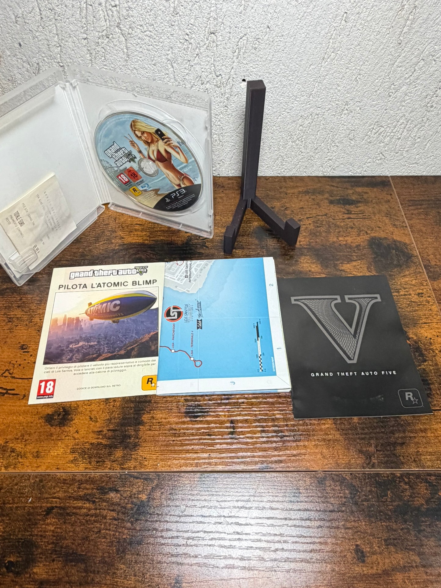 GTA 5 PS3 ITA Grand Theft Auto V PlayStaion 3 SONY Videogioco ITALIANO PAL