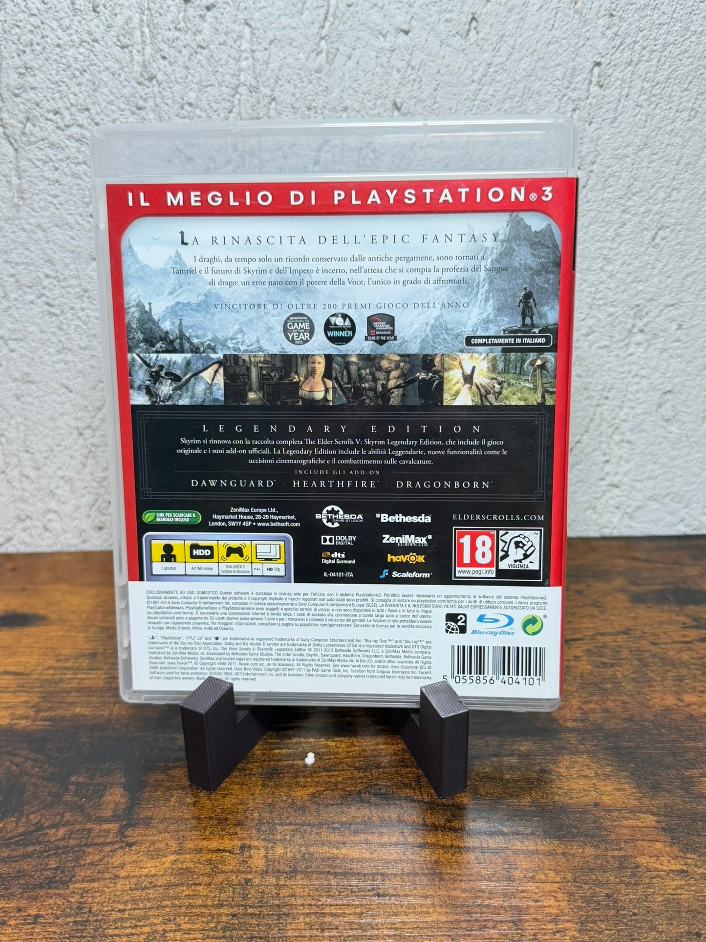 The Elder Scrolls V 5: Skyrim Legendary Edition Ps3 Playstation 3 ITA Essentials