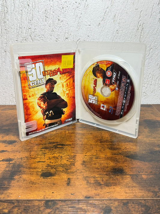 50 CENT BLOOD ON THE SAND PS3 PLAYSTATION 3 PAL ITALIANO COMPLETO DISCO NUOVO