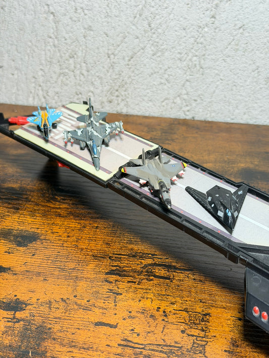 Micro Machines Military Falcon Wing Skybase Playset B2-Spirit Stealth