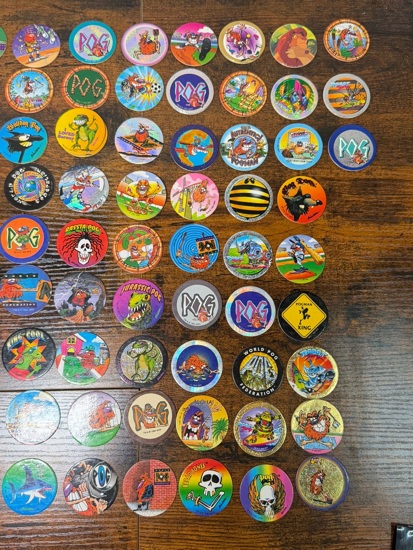 Lotto Pog misti anche in plastica