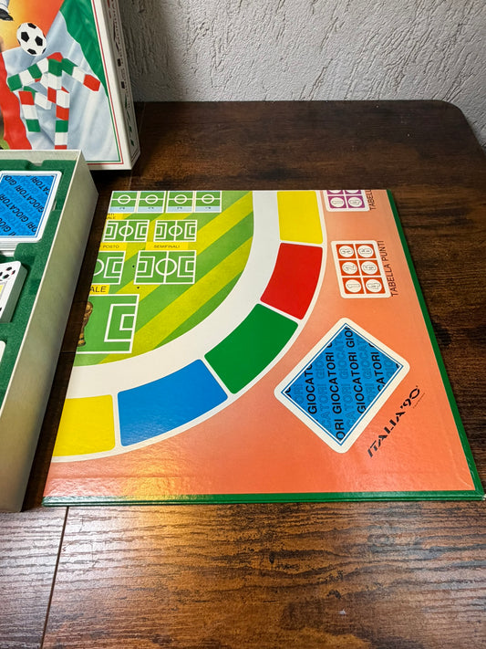 Italia 90 World Cup Gioco Da Tavolo Clementoni Vintage (senza istruzioni)